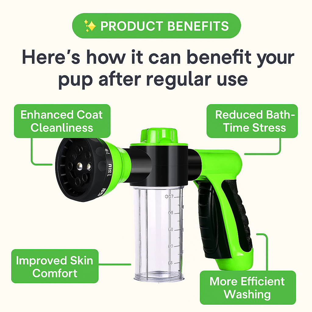 Barksy™ 3-in-1 Pet Shower Sprayer