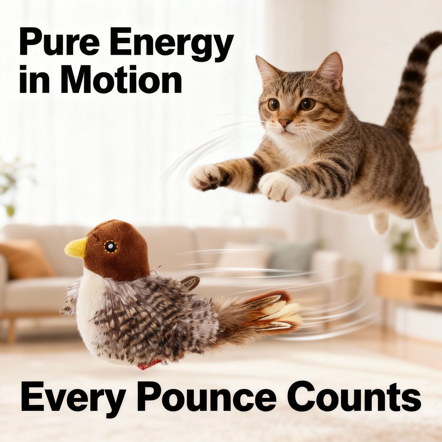 Barksy™ Interactive Flying Bird