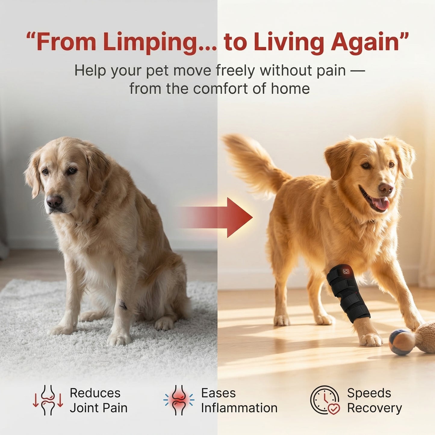 RedStep - Red Light Leg Brace