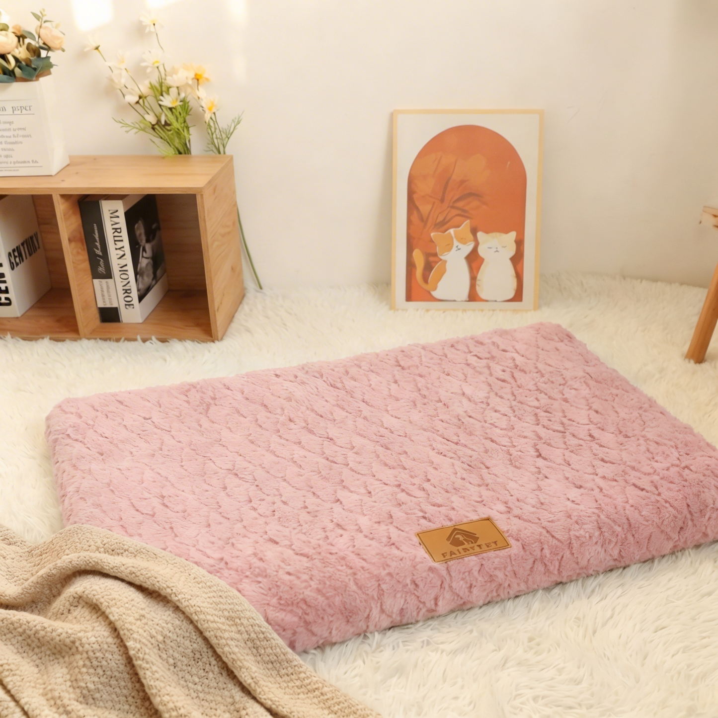 Barksy™  Memory Foam Dog Bed