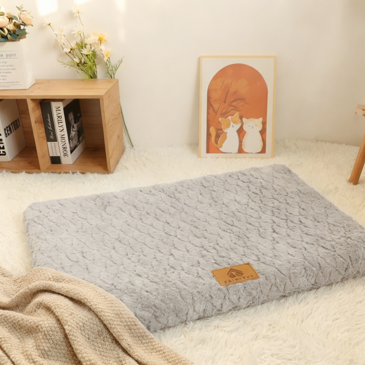 Barksy™  Memory Foam Dog Bed